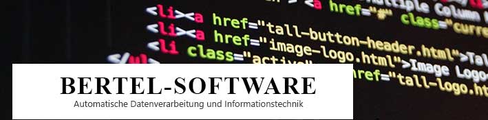 Logo Bertel Software, Wien
